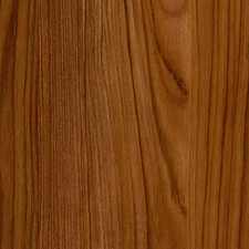 Teak 4 MIL X 6 pollici W X 36 pollici Striscia L Grip Impermeabile Lusso Vinile Plancia Fl