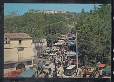 Cartolina Pignataro Maggiore Fiera di S. Vincenzo il Mercato QA100