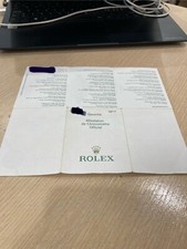 Rolex papers submariner 16613 - rolex,