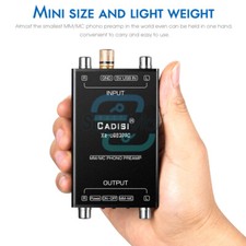 Mini MM MC Phono Stage Preamp Giradischi RIAA Preamplificatore LP Giradischi Vinile