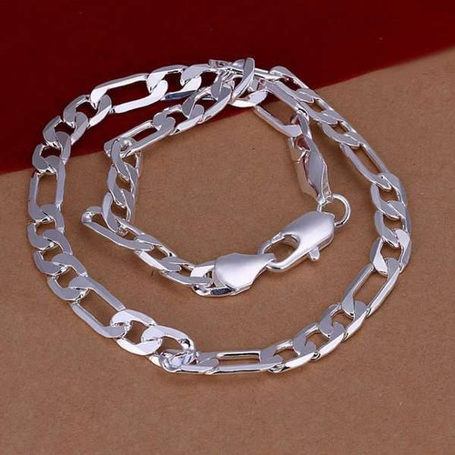Chaine maille figaro plaqué