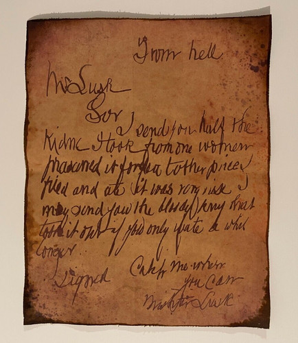 From hell letter - hell, the