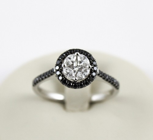 Anello oro bianco 18kt - in,