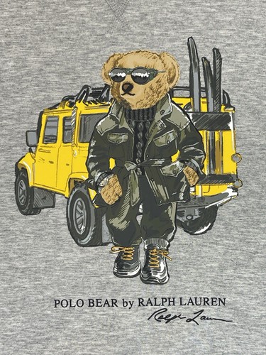 Sweat polo bear maille - bear, en