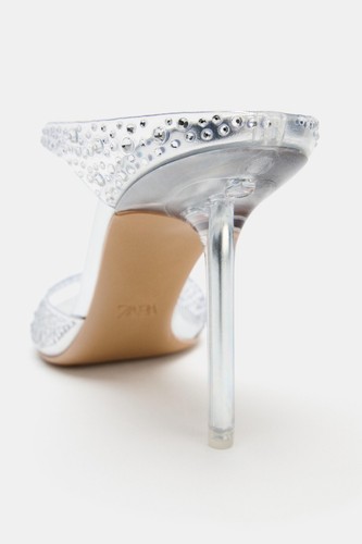 Zara sandali con tacco - zara,