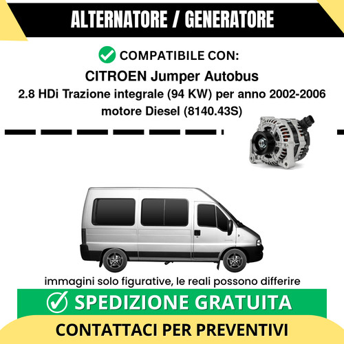 Alternatore citroen jumper - alternatore,