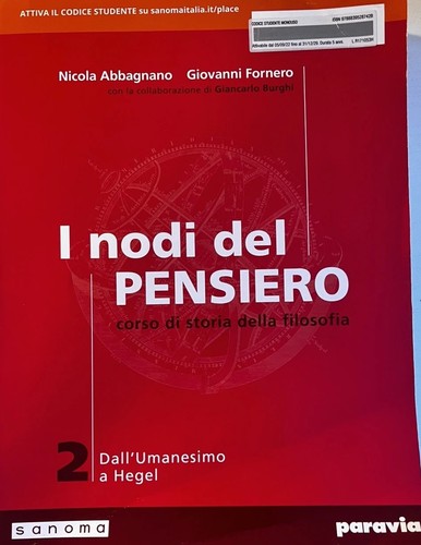 Nodi del pensiero libro - pensiero, 2: