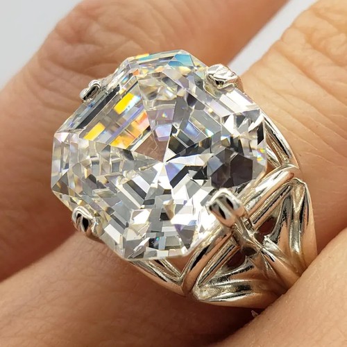 Anello solitario certificato