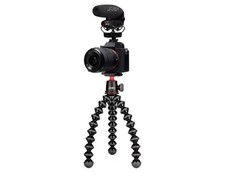 JOBY Vlogger Kit GorillaPod 3K + Microfono Wavo PRO DS per Fotocamere ⭐️Nuovo