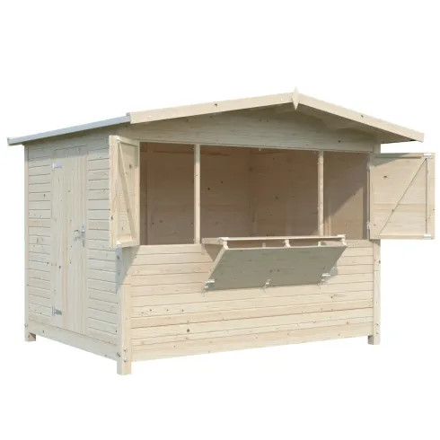 Chiosco pieghevole legno - pieghevole,