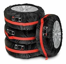 SET 4 BORSE COPRI RUOTA PNEUMATICI 13” A 20” GARAGE PORTA RUOTA SCORTA AUTO