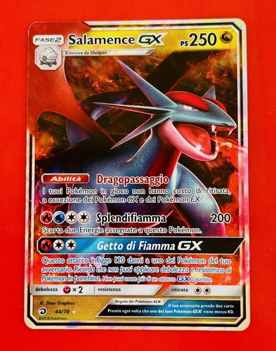 Lotto carte pokemon - pokemon, salamence