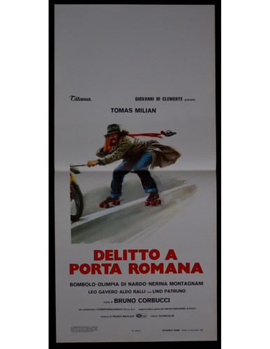 Locandina delitto porta - delitto, a