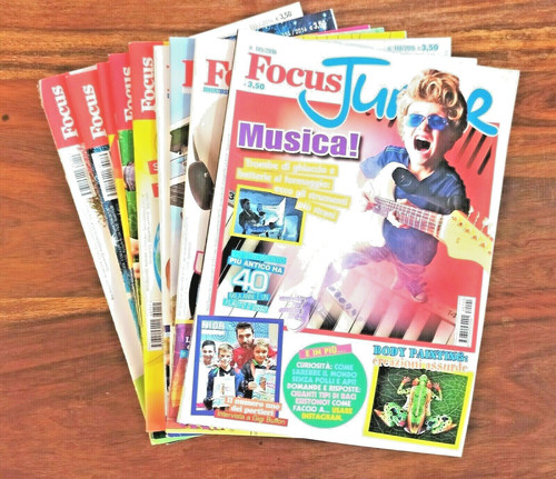 Focus junior numeri vari anno - vari,