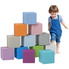 HOMCOM 12 PCs Soft Play Blocks