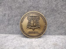 Medaglia gettone bronzo cena