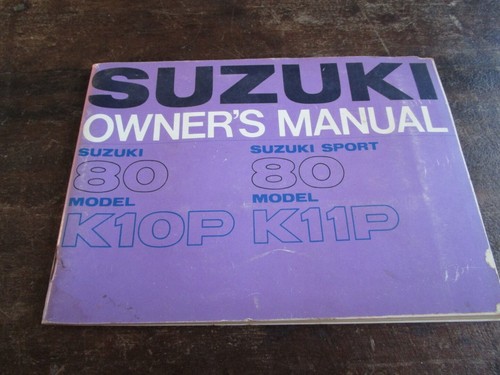 Suzuki sport k10p k11p - 80,