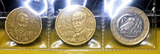Grecia con lettera 3 rarissimi monete da 1€,50 e 20 cent con lettera 2002 circol