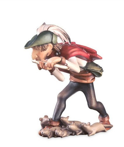 Scultura pifferaio hameln - scultura,