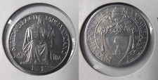 1942 Vatican 1 lira- Nice UNC