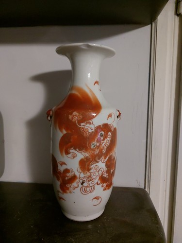 Vaso cinese balaustro - vaso,