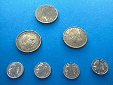 LOTTO 7 SET MONETE SPAGNA SPAGNOLE PTAS PESETA PESETAS