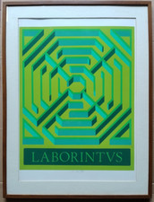 Lucio del Pezzo prova "Laborintus" Collezione Rolly e Graziella Marchi, Milano