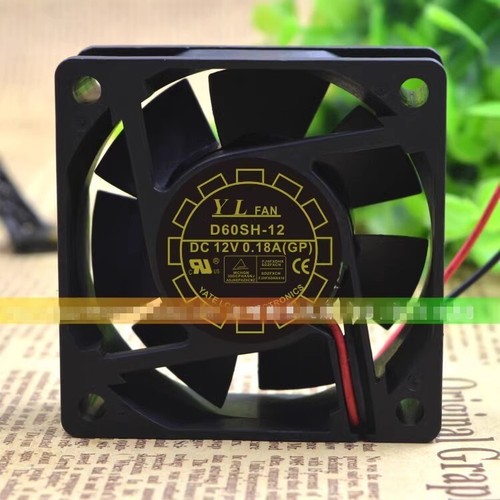 Fan d60sh dc12v 0 18a - fan, 0,18a