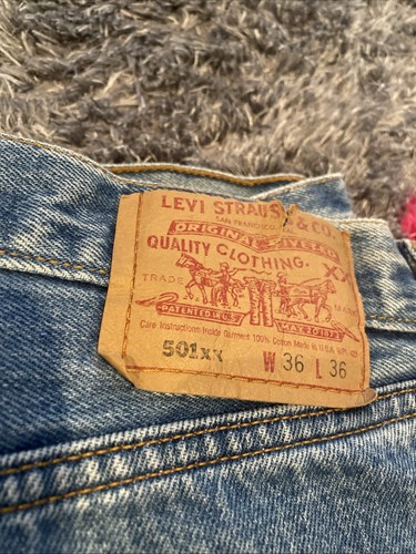 Jeans levi 501 vintage - jeans,
