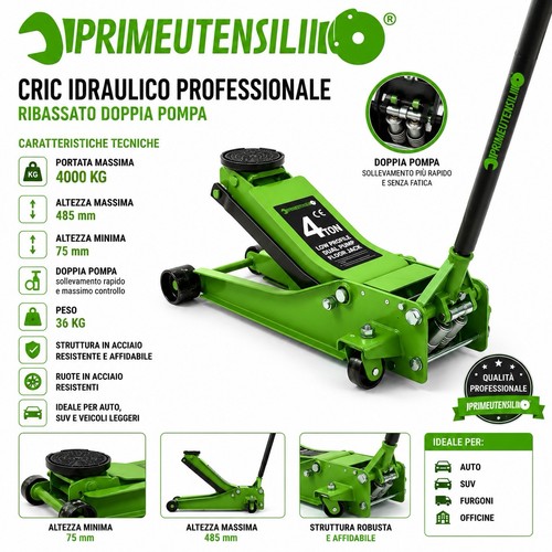 Cric auto sollevatore - cric,