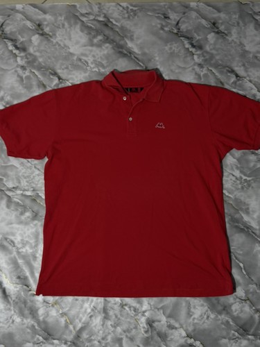 Kappa polo vintage rossa logo - rossa,
