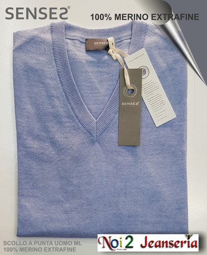 Maglia scollo punta senses - a,