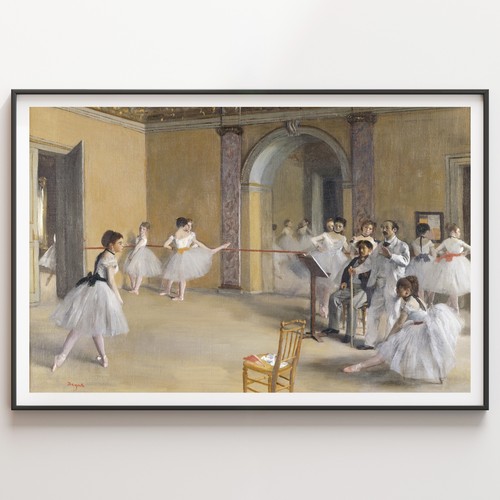 Degas stampa giclée room - giclée,