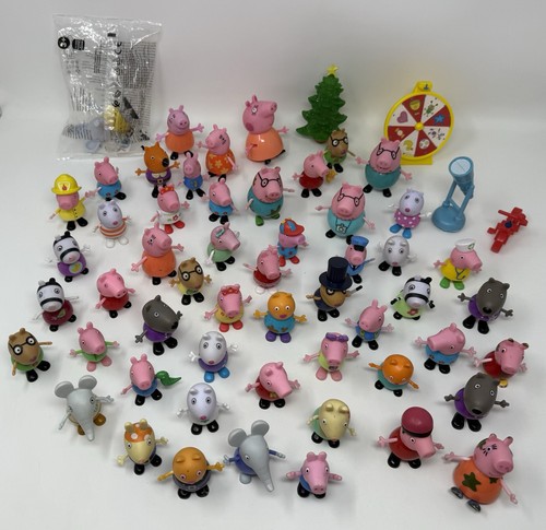 Peppa pig figurine lot - pig,