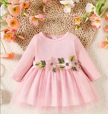 Abito bambina bambina maglia