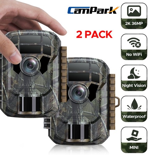 Campark 36mp fotocamera - 2k,