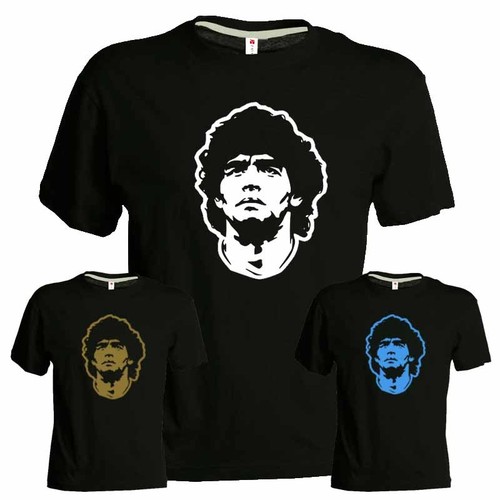 Tshirt maradona faccia - faccia, volto