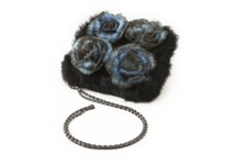 Borsa piccola tracolla in vera