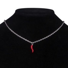 Collana Con Corno Peperoncino