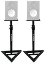 (2) Rockville Supporti altoparlanti monitor da studio regolabili per monitor Yamaha HS7