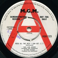 SUZI JANE HOKOM*NEED ALL THE HELP I CAN GET*DEMO*GARAGE*LISTEN