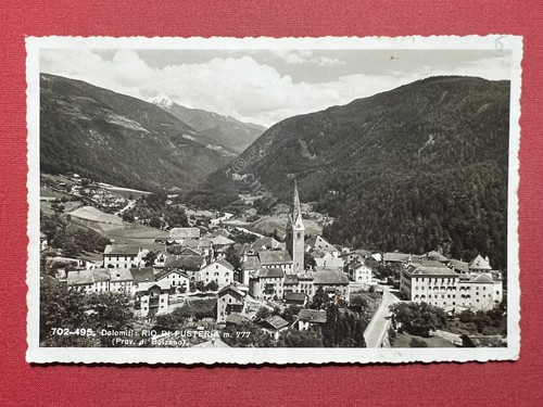 Cartolina dolomiti rio di - cartolina,
