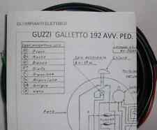 IMPIANTO ELETTRICO MOTO GUZZI GALLETTO 192 AVVIAMENTO PEDALE - CAB 261