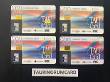 ?  LOTTO 4 CARTE ESTERE DIFFERENTI / ERRORE / IMMAGINE o COLORE RARE! TAUCARD