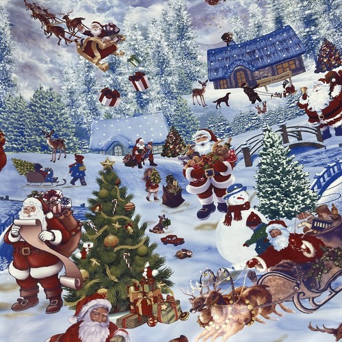 Xmas pvc babbo - pvc, tovaglia