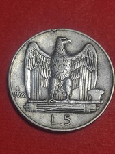 5 Lire Aquilotto 1928 Vittorio
