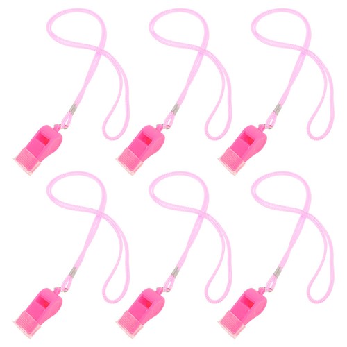 Pezzi fischietti rosa per - 6,