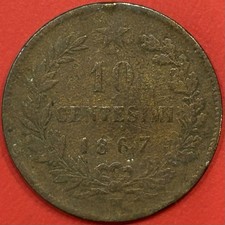 Centesimi 1867 vittorio - centesimi,