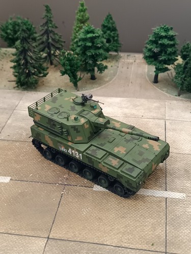 Modello finito obice semovente
