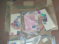 FRANCOBOLLI VARI SCATOLONE PIENO REALI, VENTENNIO, ANNI 50,60,70,80 ANCHE ESTERI